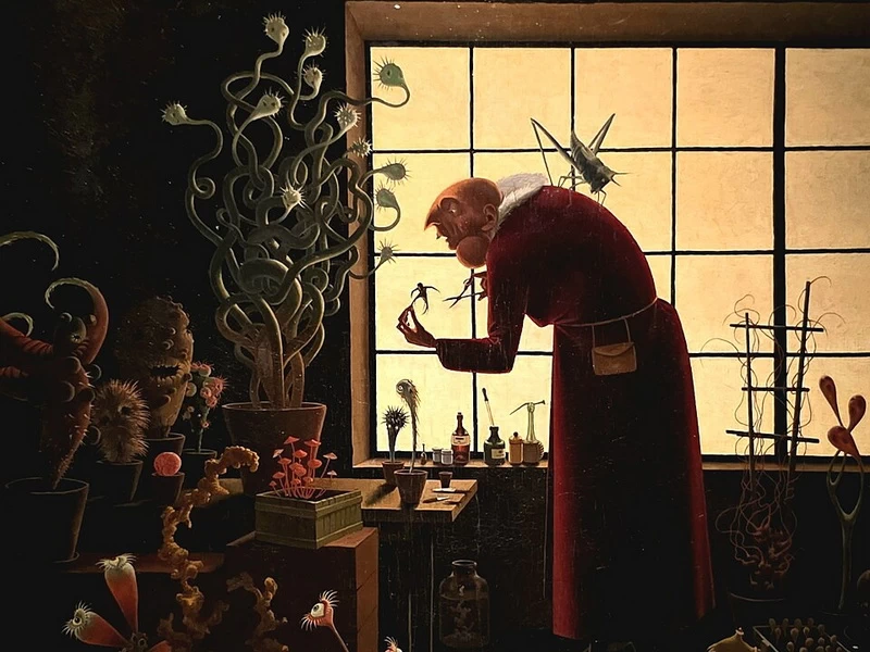1891-Franz Sedlacek - Il giardiniere, 1928
